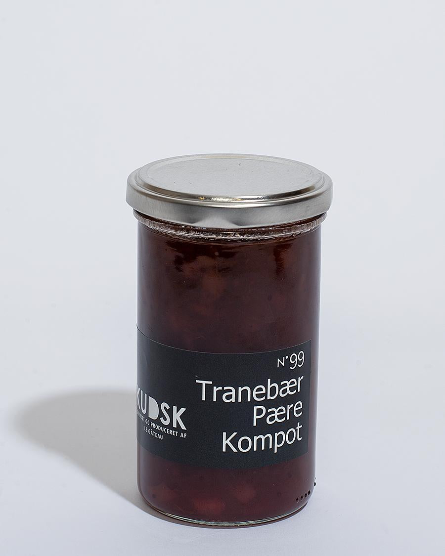 Nr.99 Tranebær pære kompot